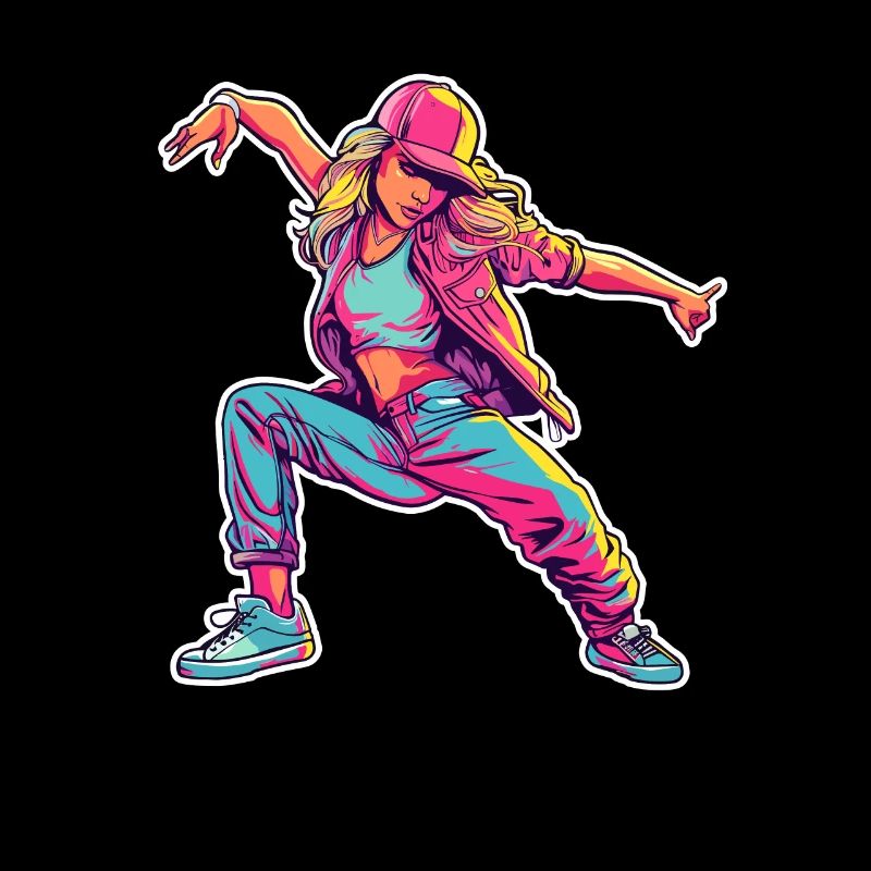 Retro Comic B-Girl