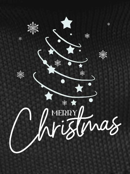 Weihnachtsstern Spirale Stil