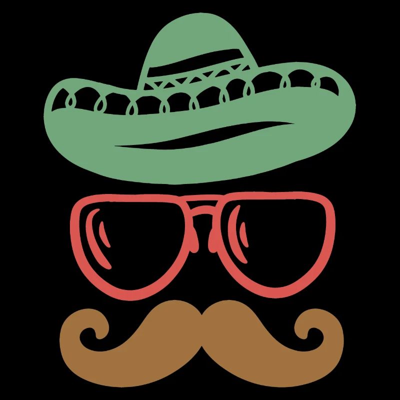 Cinco de Mayo mexikanisch Schnurrbart