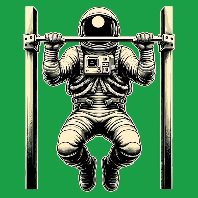 Calisthenics Astronaut Pull-ups Gift