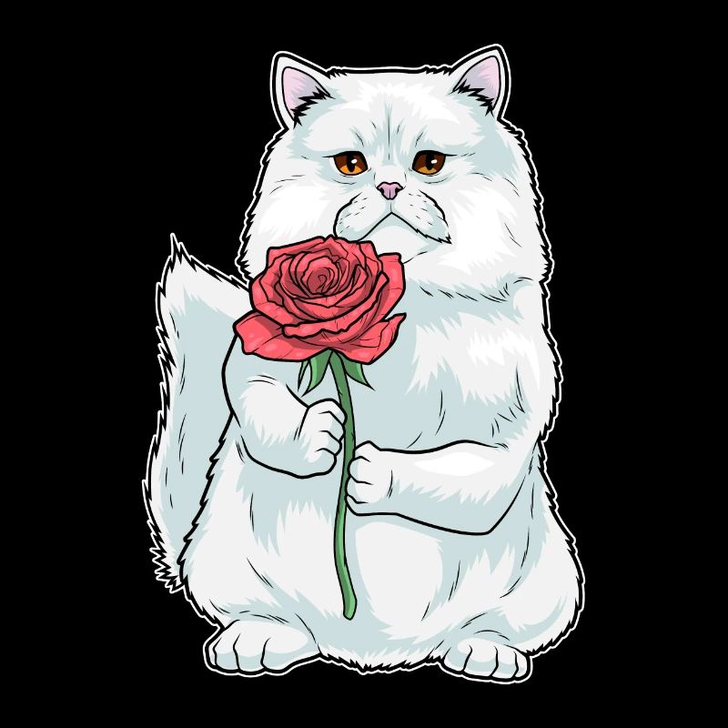 Rose perse Cat
