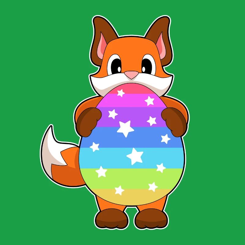 Fox Easter Easter Egg