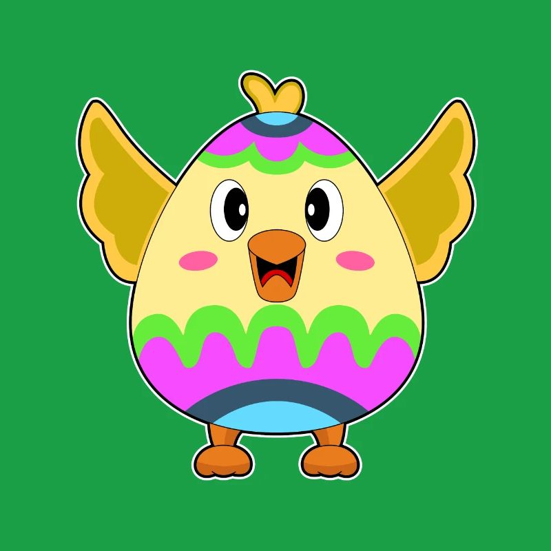 Chicken Easter Easter Egg
