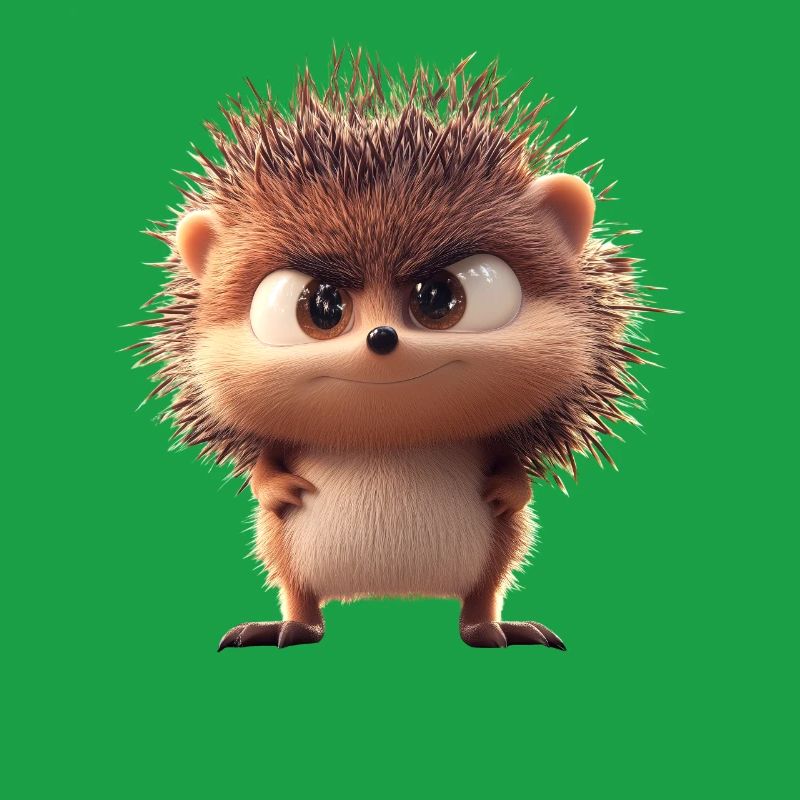 Hérisson Hérisson à ventre blanc Hérisson épineux Amour Hérisson mignon