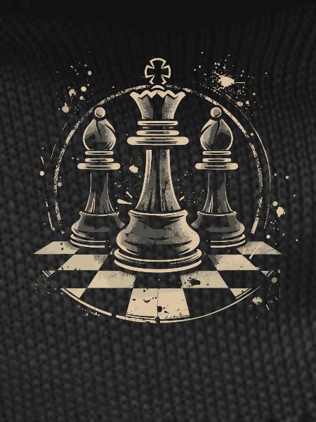 Chess Pieces Drawing