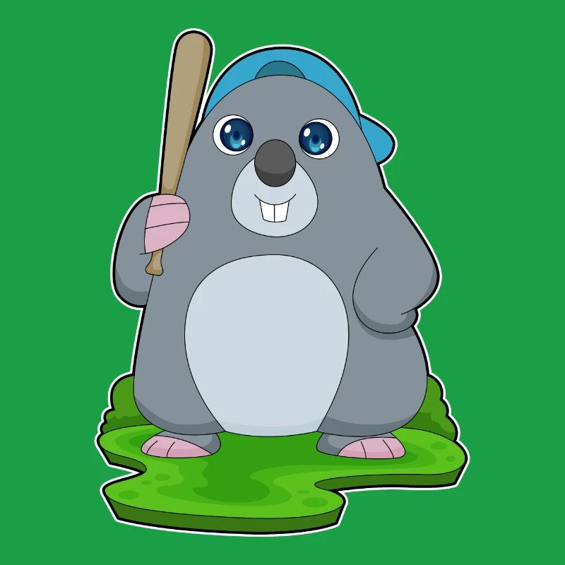 Mole Baseball Baseball Bat