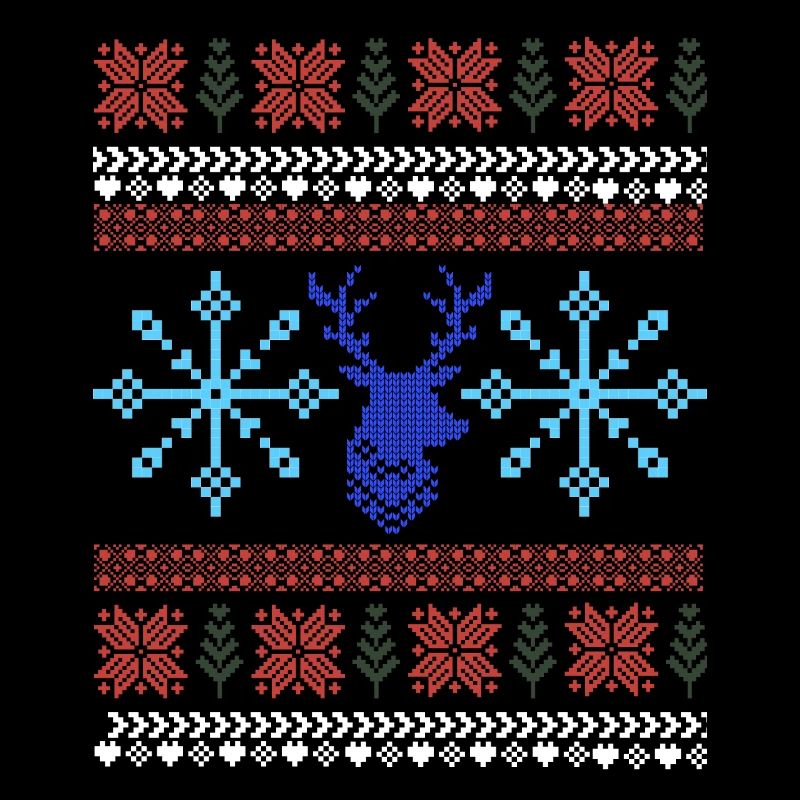 Pixel Christmas Pattern