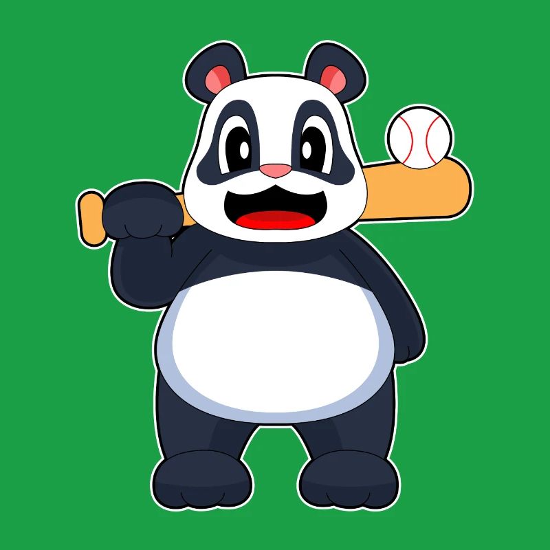 Panda Baseball Batte de baseball