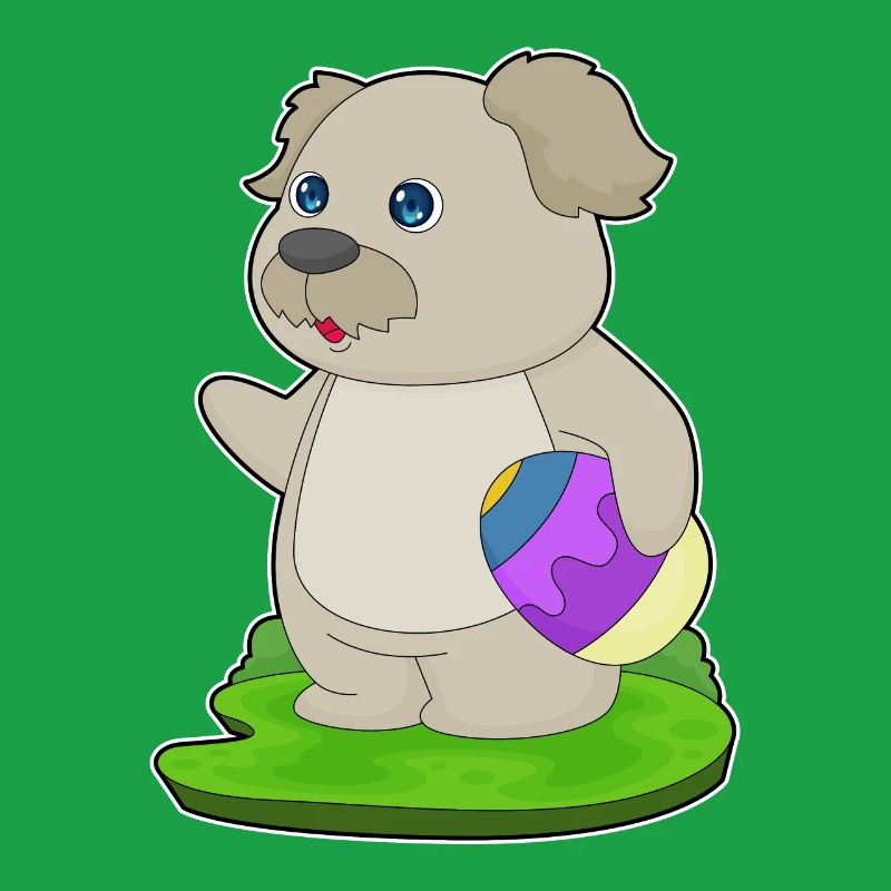 Dog Easter Easter Egg