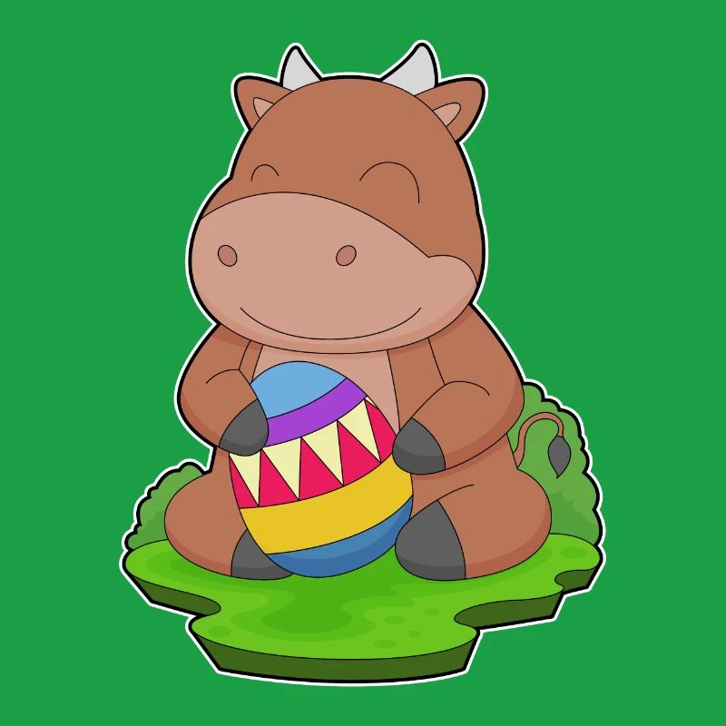 Taurus Easter Easter Egg