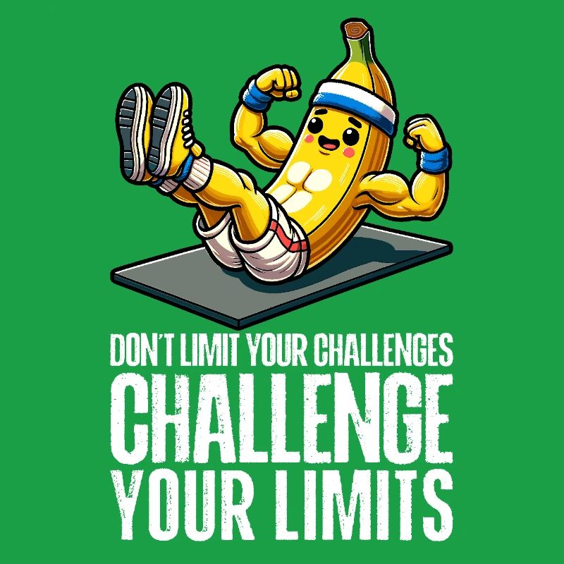 Challenge Your Limits Bodybuilder Abs