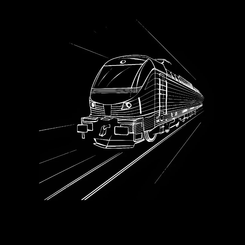 Dessin de train