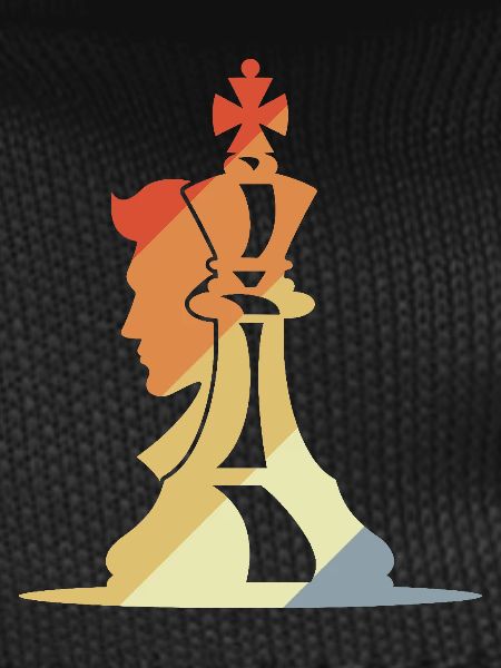 Chess Player Sketch Retro