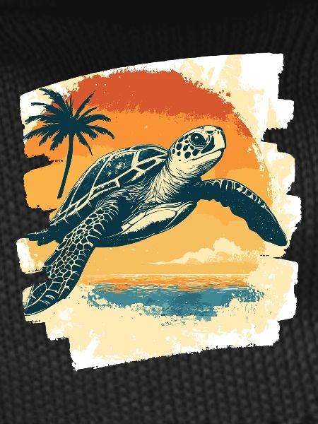 Sea Turtle Retro