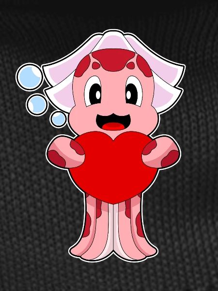 Octopus Bridal Heart Wedding