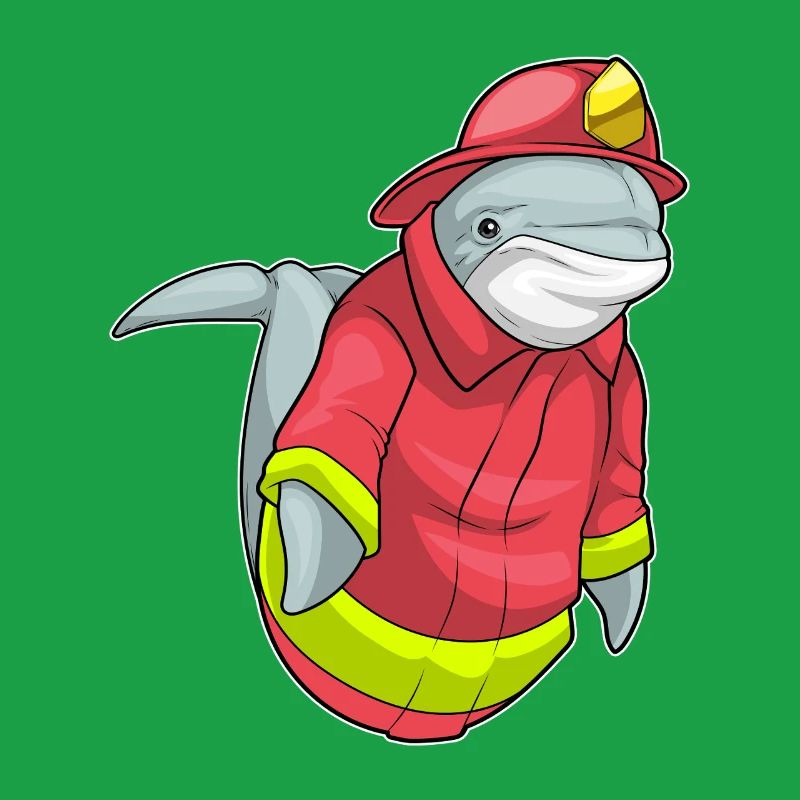 Dolphin Pompier Pompier Brigade