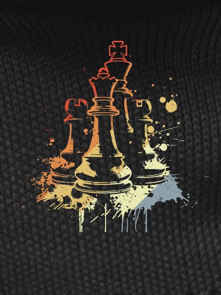 Chess Pieces Graffiti