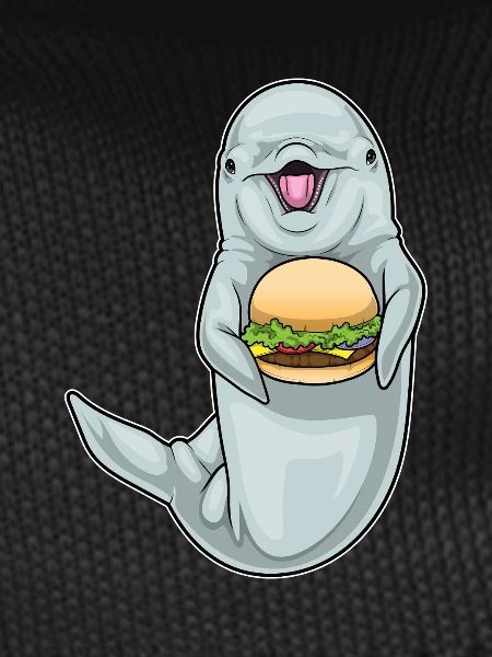 Dolphin Cheeseburger