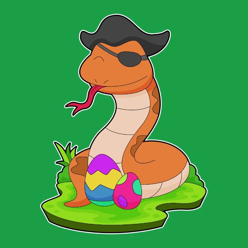 Snake Easter Pirate