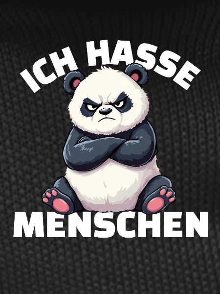 Grumpy Panda Hates People Design