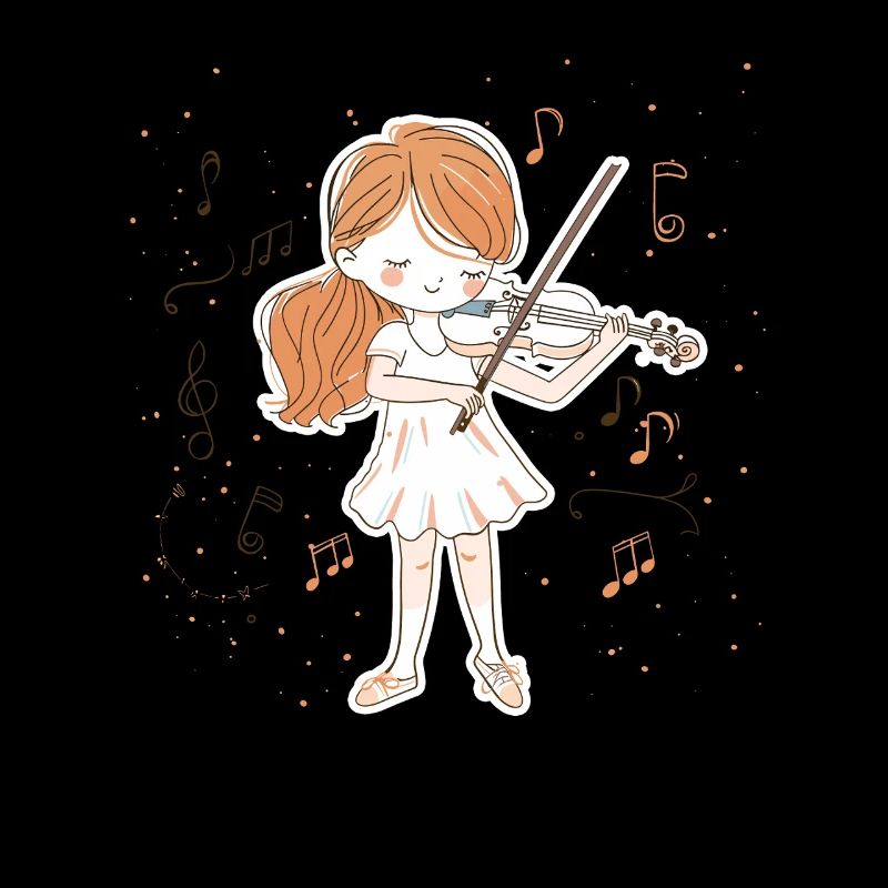 Little violinist