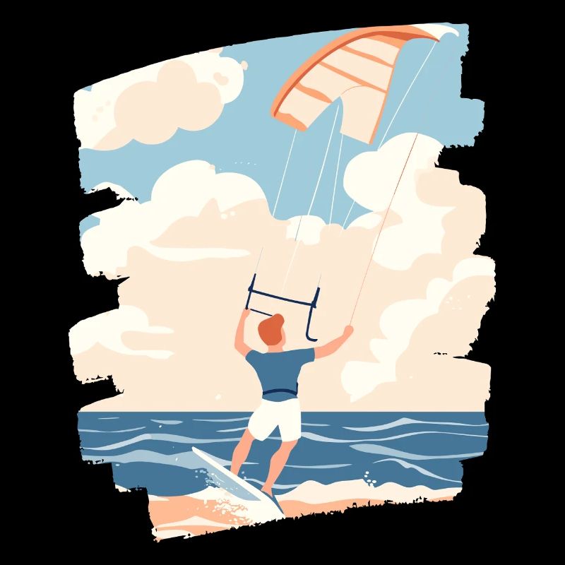 Kitesurfeurs