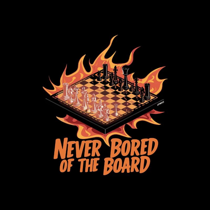 Chess is never boring Chessboard
