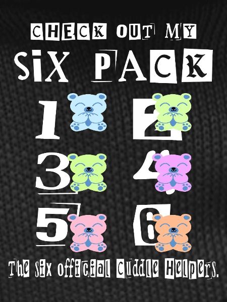 Teddy Cuddle Six Pack