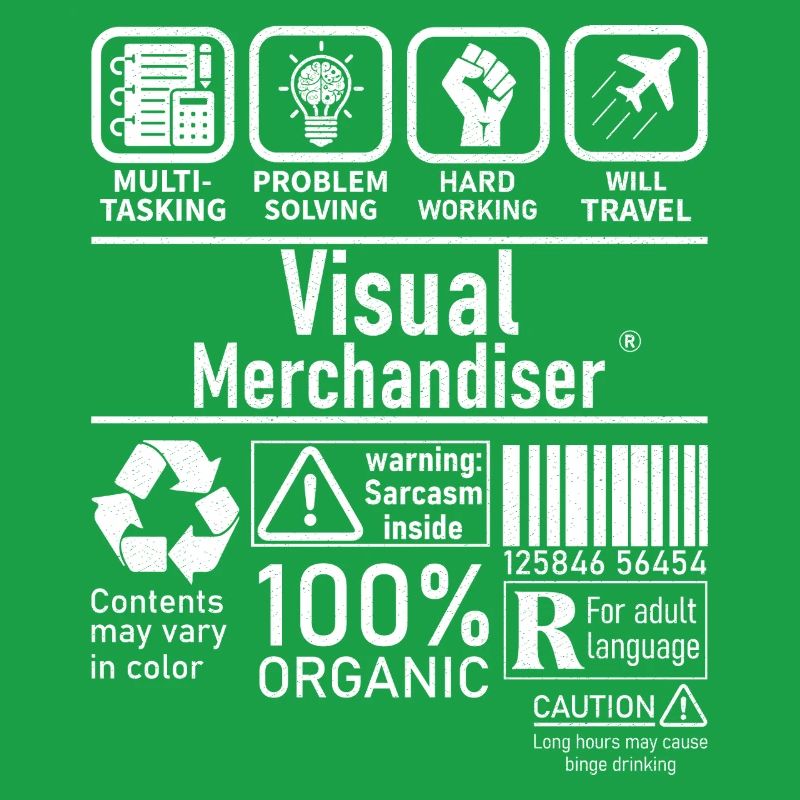 Visual Merchandiser multi tasking problem solving