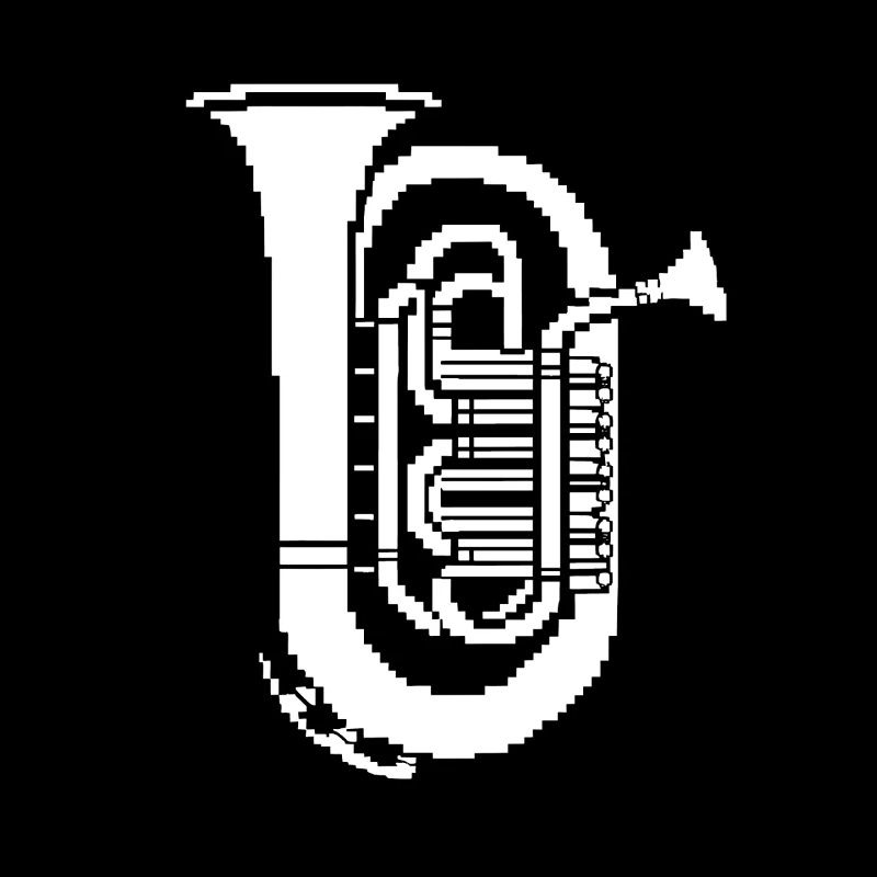 Tuba Pixel Grafik