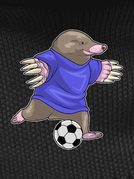 Mole Soccer Player Soccer