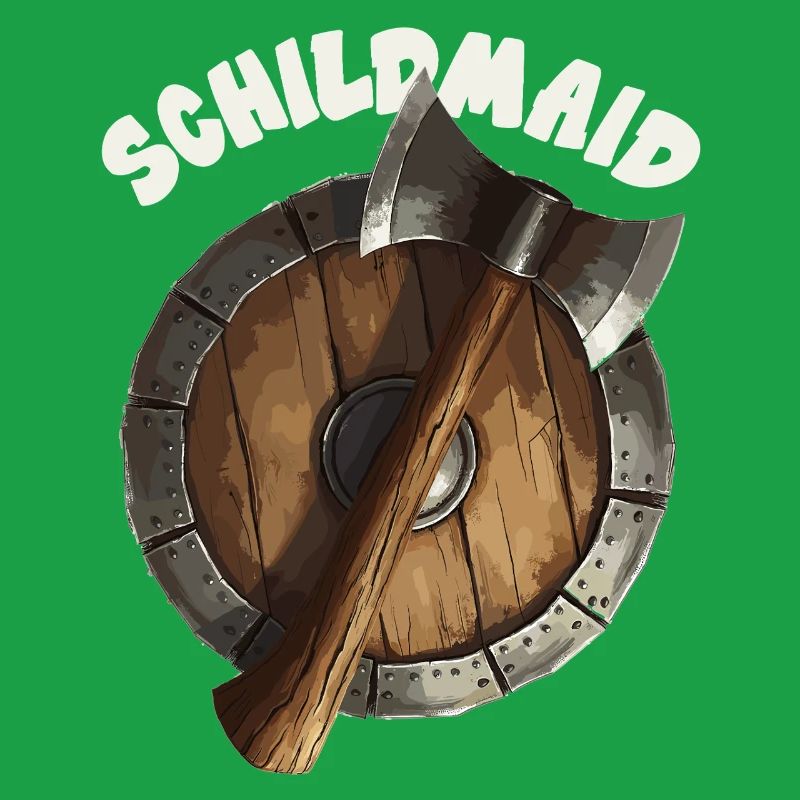 Schildmaid Wikinger Odin, Thor Asgard Schild