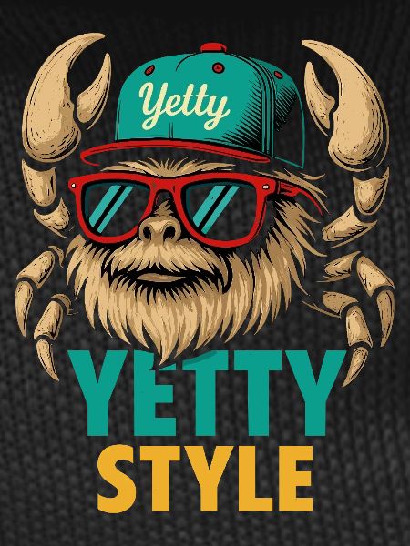 Yetty Style Yeti Graphic