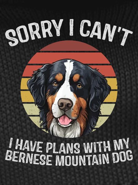 Bernese Mountain Dog Humour Tee