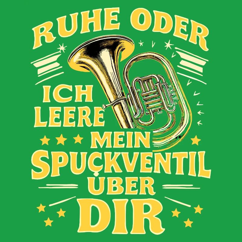 Tuba - Ruhe oder ich leere Spuckventil - Tubist