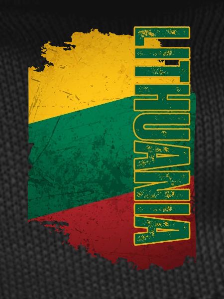 Vertical Lithuanian flag, Lithuanian pride