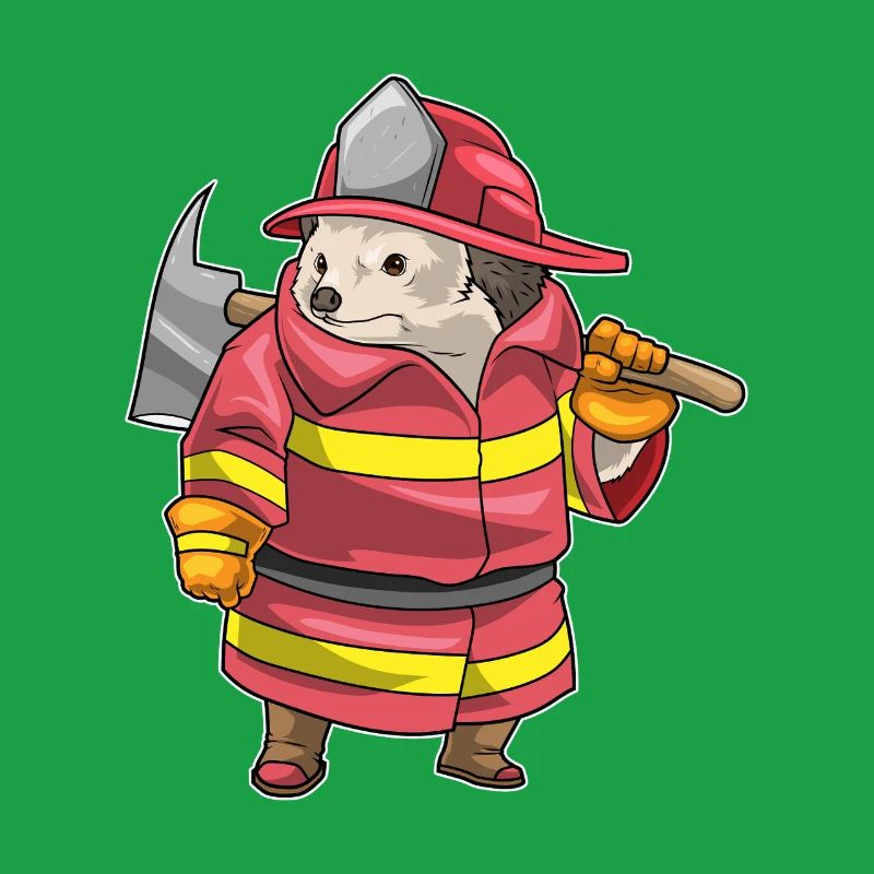 Hérisson Hache de pompier Brigade de pompiers