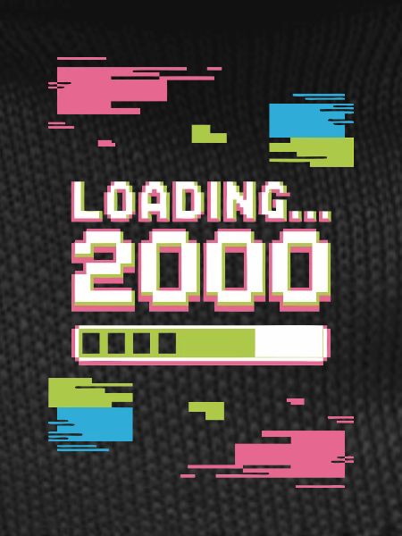 Retro Loading 2000 Pixel