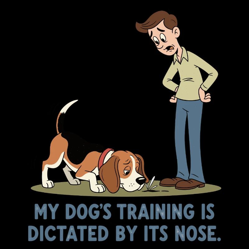 Das Training meines Hundes wird von seiner Nase...