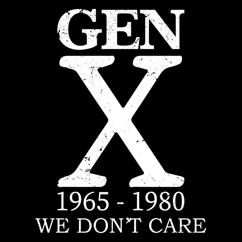 Génération X, on s’en fiche
