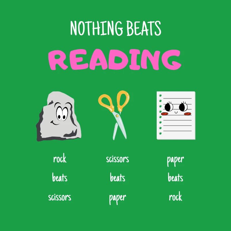 Nothing Beats Reading Rock Paper Scissors