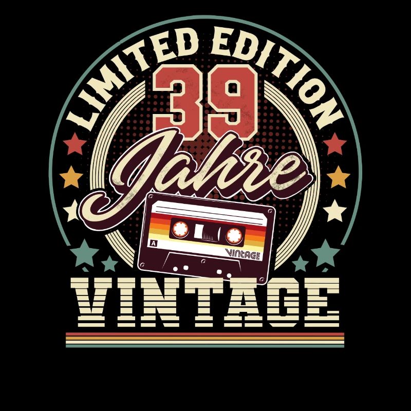 Cassette Vintage 39 Ans