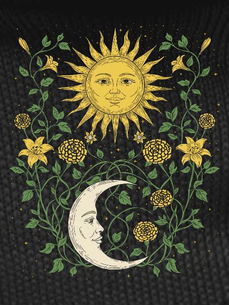 Nature Sunshine and Lunar Theme