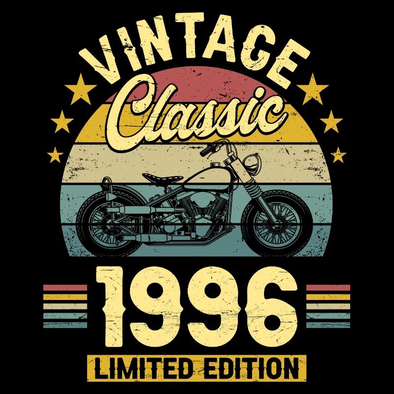 1996 Biker 30. Geburtstag Mann