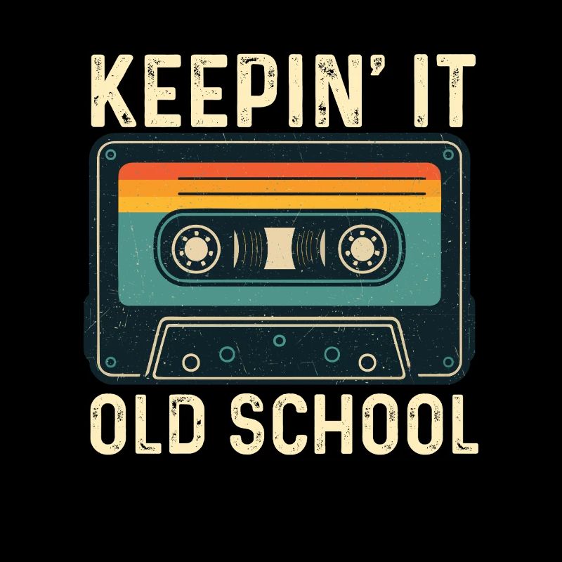 Keepin' It Old School Hip Hop Kultur Retro