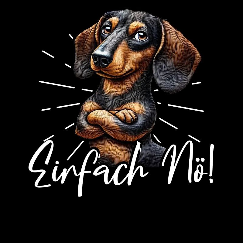 Just Nope Dachshund Dachshund Wire-haired Dachshund