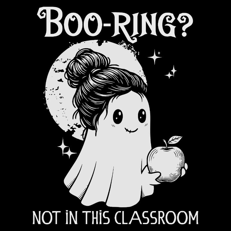 Funny Teacher Skeleton Halloween Classroom