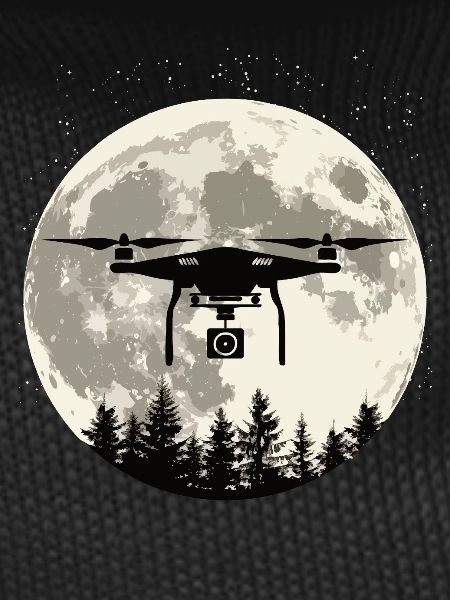 Drone Full Moon