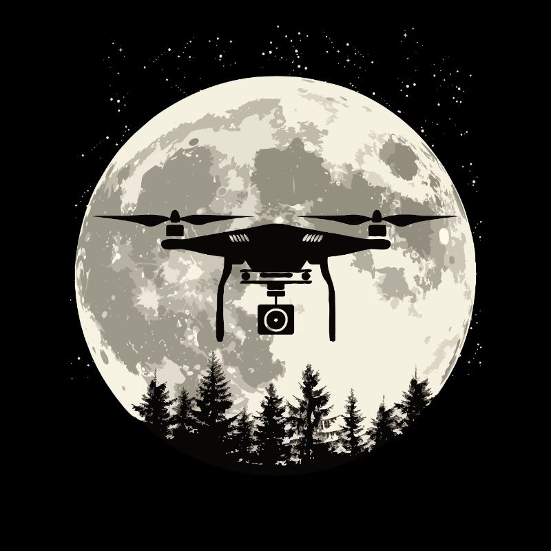 Drone Pleine Lune