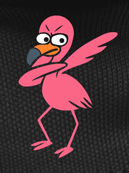 Dancing Flamingo Dabbing
